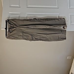 Amazon charcoal gray cargo pants XXS